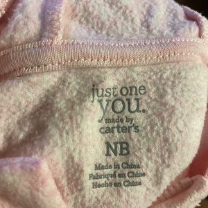 Carters hooded pajama